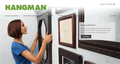 Desktop Screenshot of hangmanproducts.com
